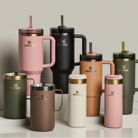 🎉LAST PIECE🎉Stanley 30oz Quencher Protour Flipstraw Tumbler Antique Pink - Picture 2 of 11